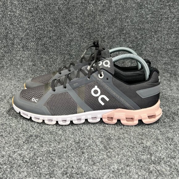 On Running Cloudflow Running Shoes Women's Size 8 Grey Athletic Training Sneaker - Picture 5 of 12